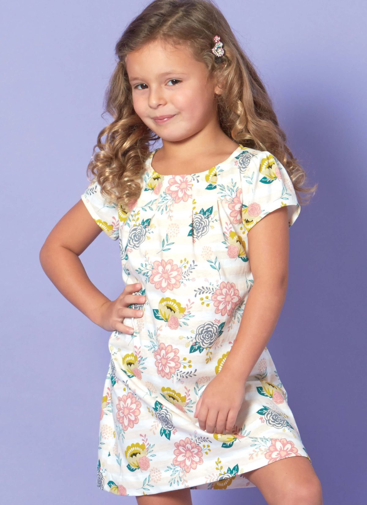 McCall's Sewing Pattern M7709 Children/Girls' Tops, Dresses and Leggings