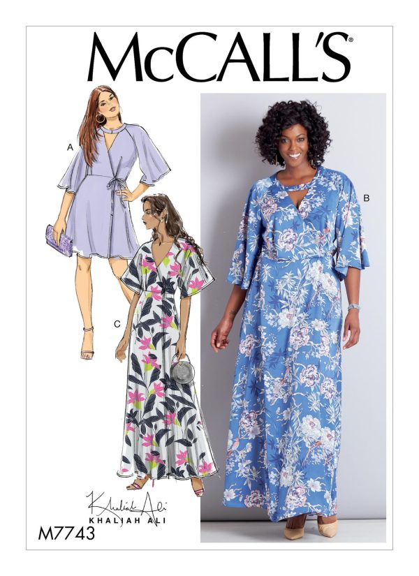 McCall's Sewing Pattern M7743 Misses'/Women's Dresses