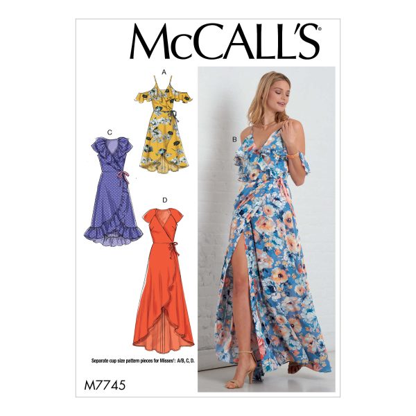 McCall's Sewing Pattern M7745 Misses' Dresses