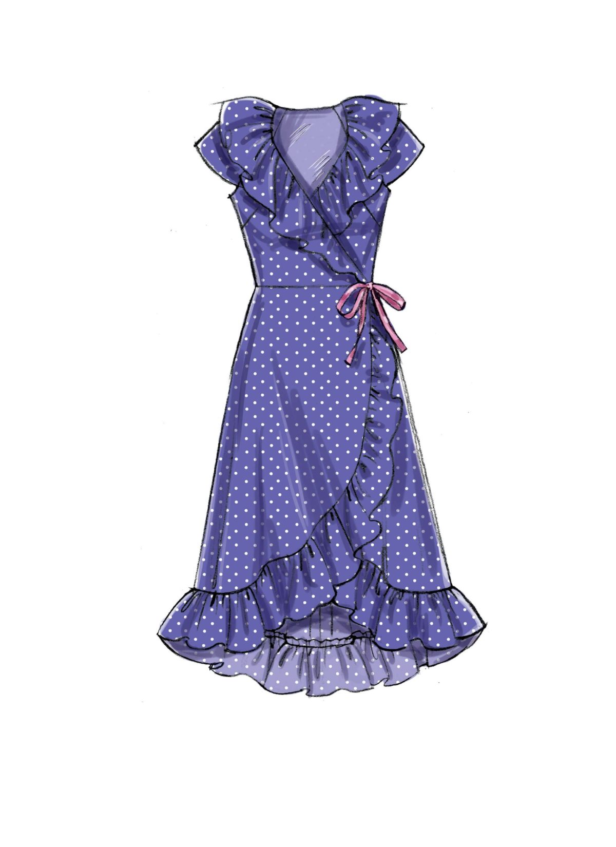 McCall's Sewing Pattern M7745 Misses' Dresses