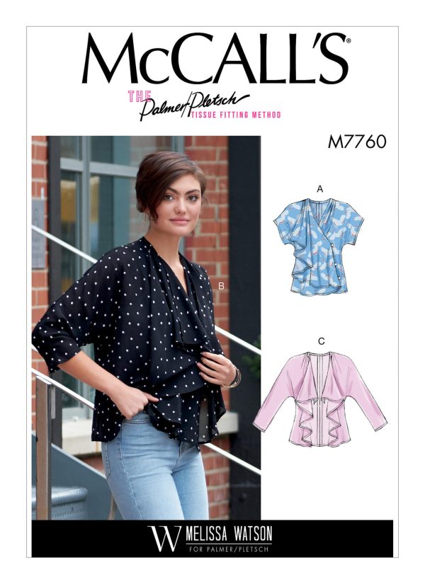 McCall's Sewing Pattern M7760 Misses' Vest and Jackets