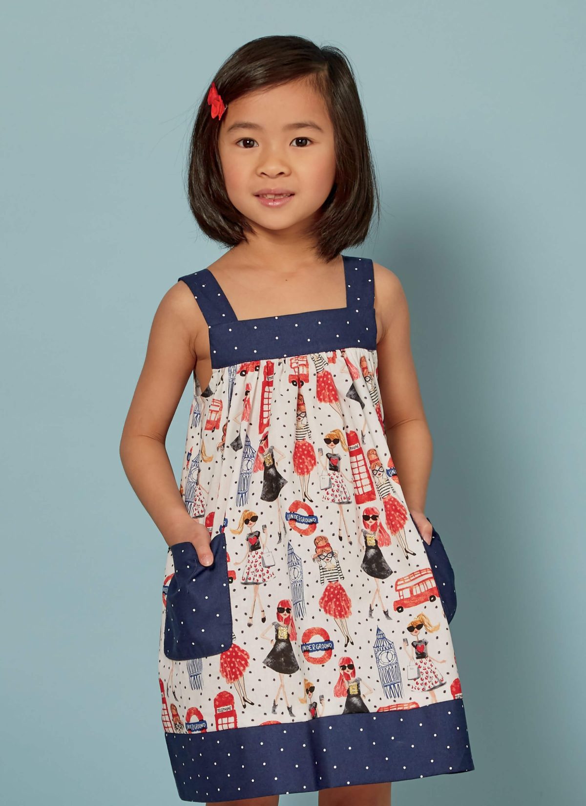 McCall's Sewing Pattern M7768 Children's/Girls' Dresses