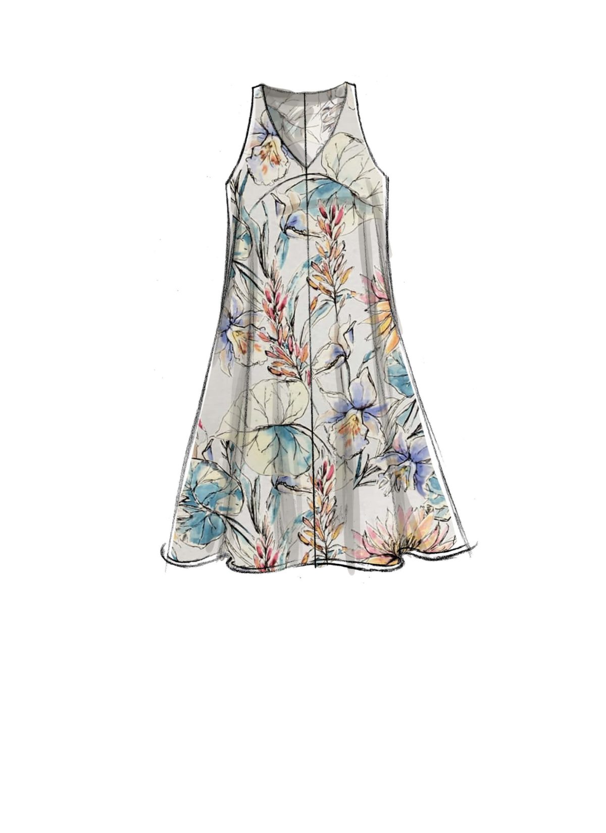 McCall's Sewing Pattern M7774 Misses' Dresses