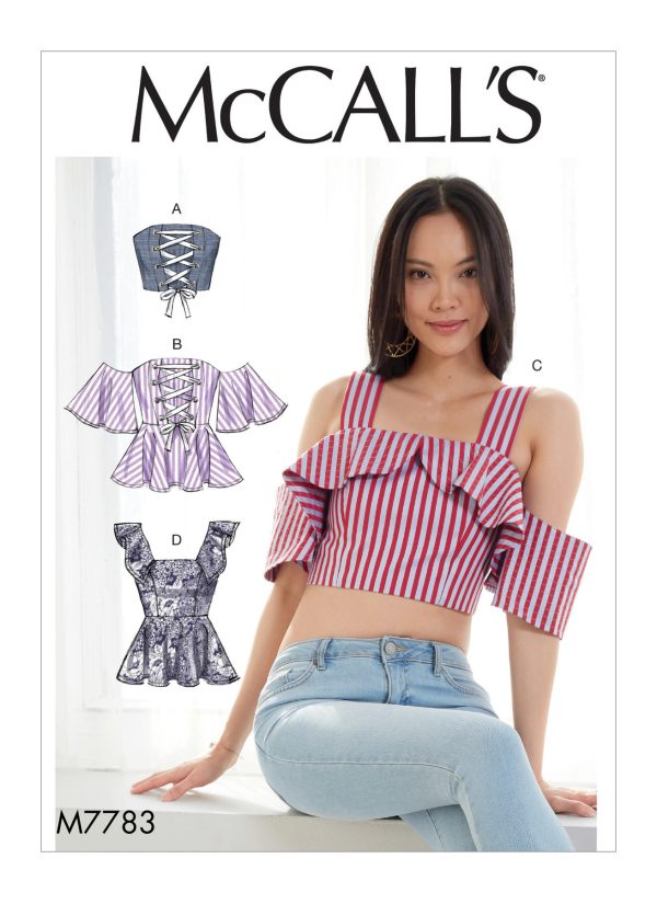 McCall's Sewing Pattern M7783 Misses' Tops