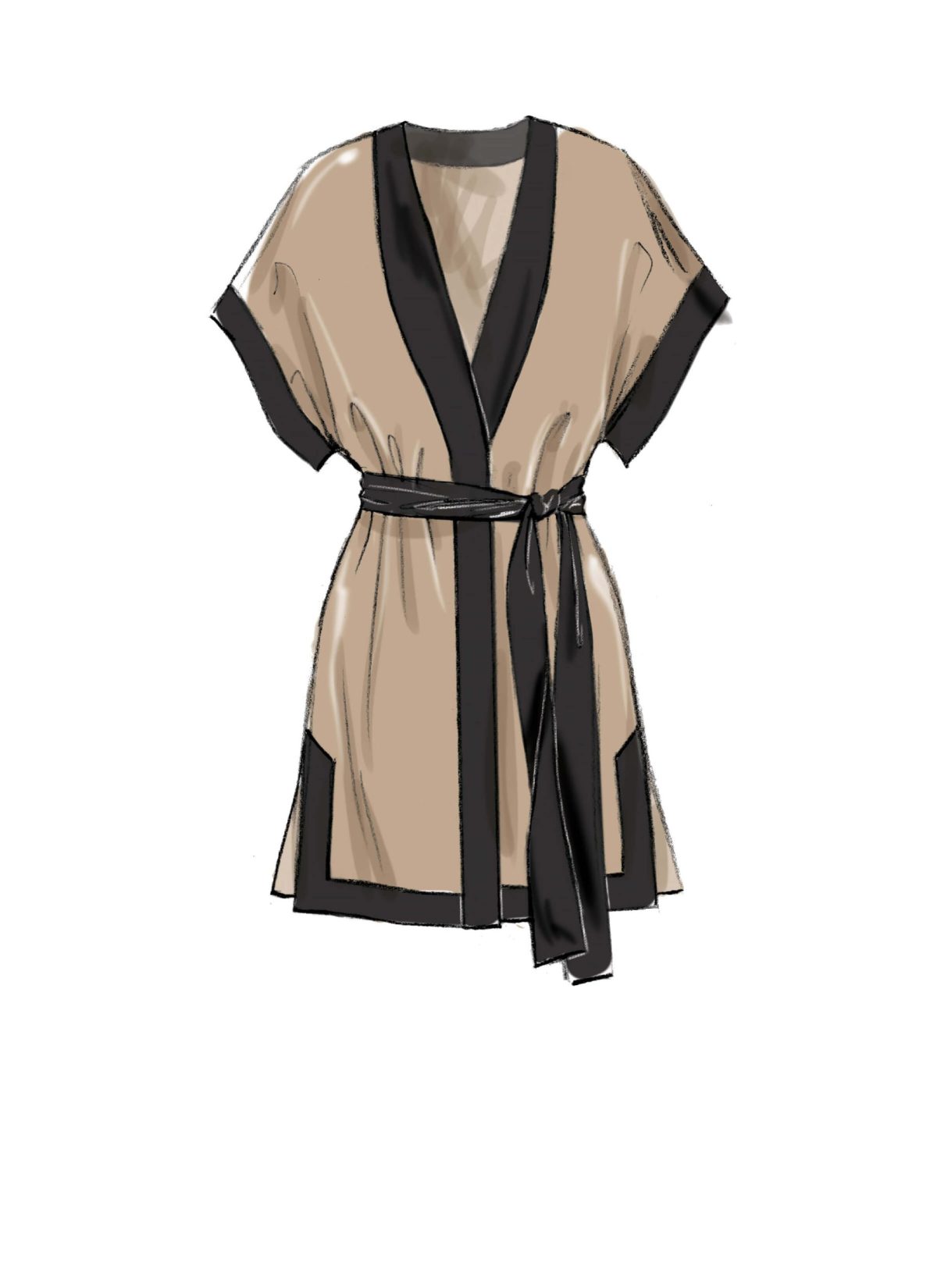 McCall's Sewing Pattern M7790 Misses' Jacket and Belt