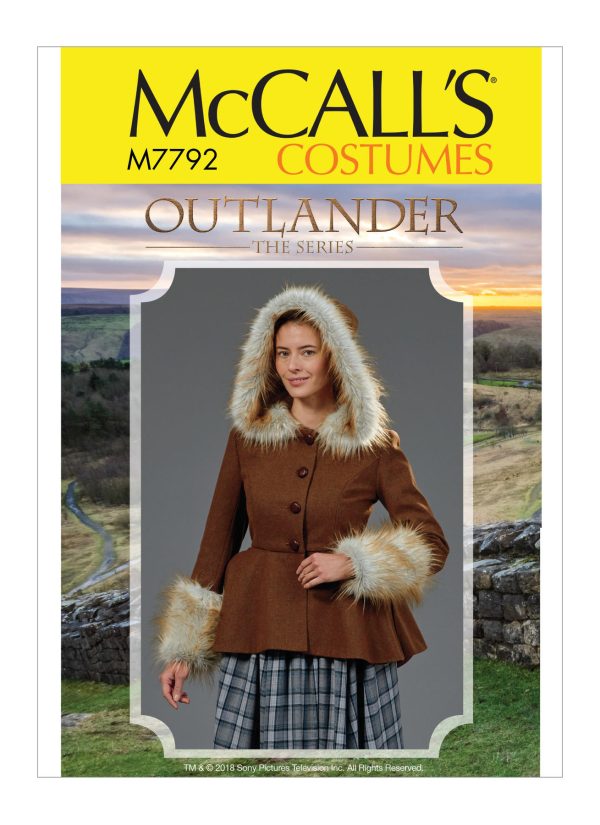 McCall's Sewing Pattern M7792 Misses' Costume