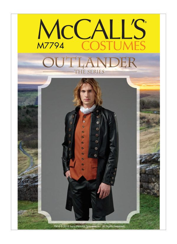 McCall's Sewing Pattern M7794 Men's Costume