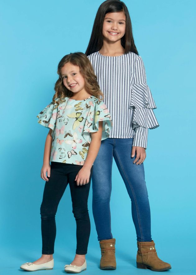 McCall's Sewing Pattern M7799 Children's/Girls' Tops
