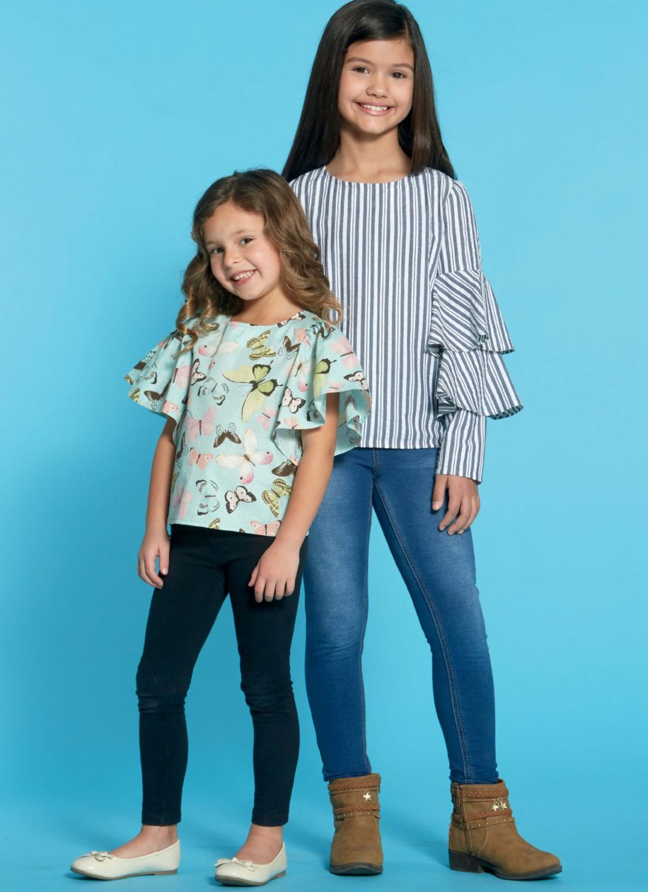 McCall's Sewing Pattern M7799 Children's/Girls' Tops