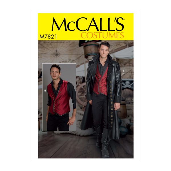 McCall's Sewing Pattern M7821 Men's Costume