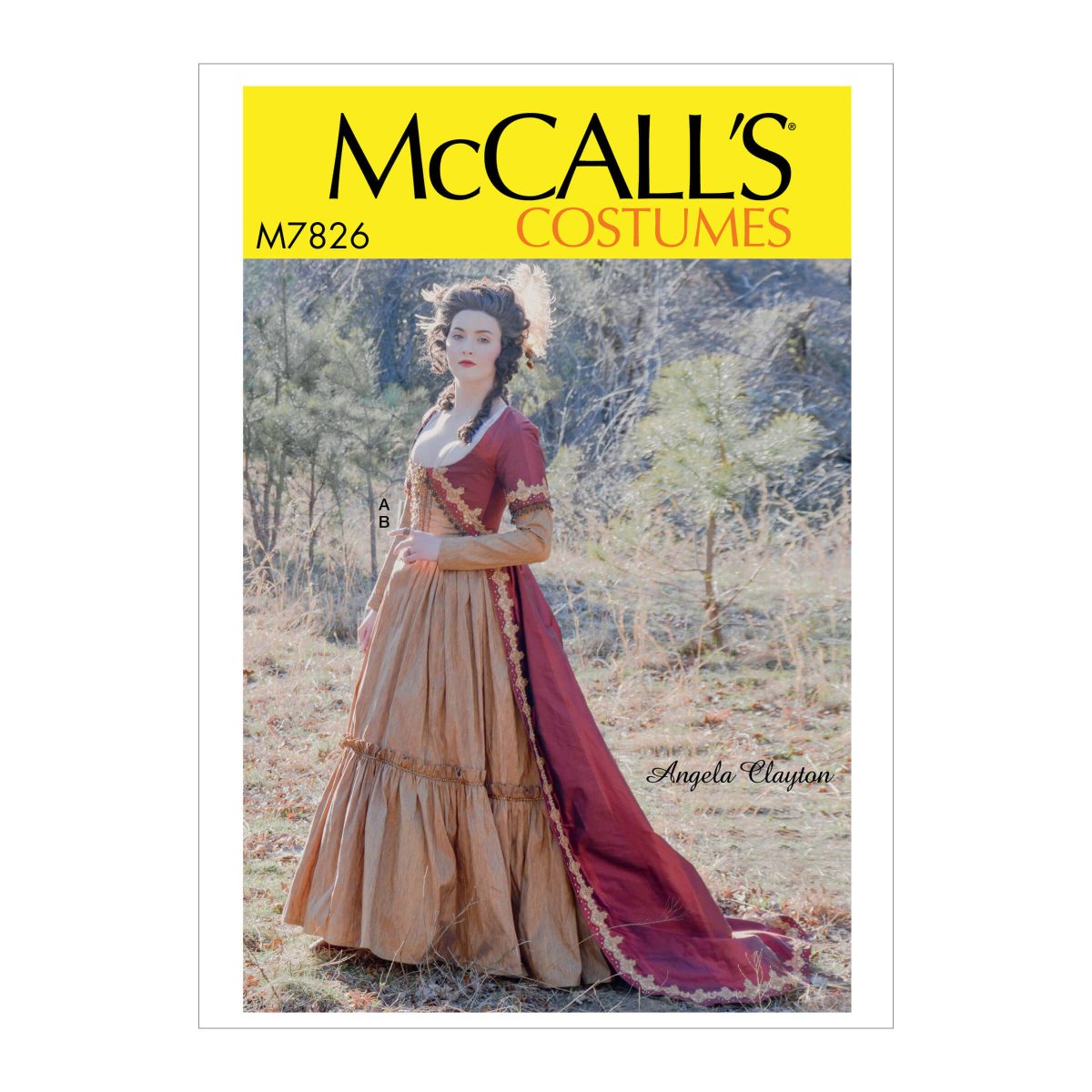 McCall's Sewing Pattern M7826 Misses' Costume by Angela Clayton