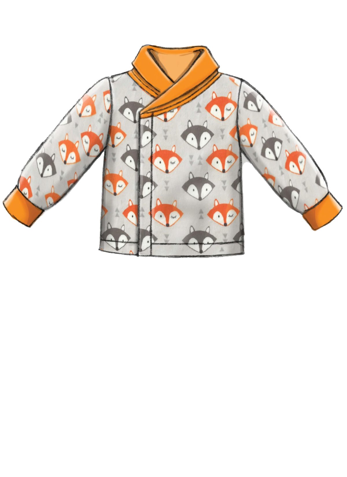 McCall's Sewing Pattern M7827 BABY Sportswear