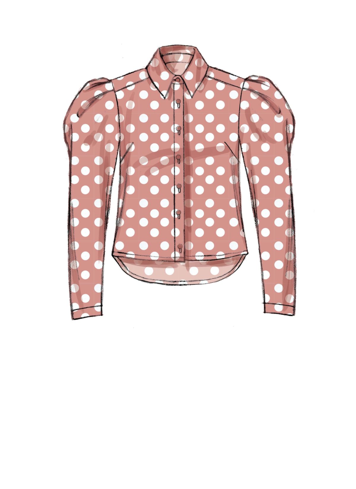 McCall's Sewing Pattern M7838 Misses' Tops