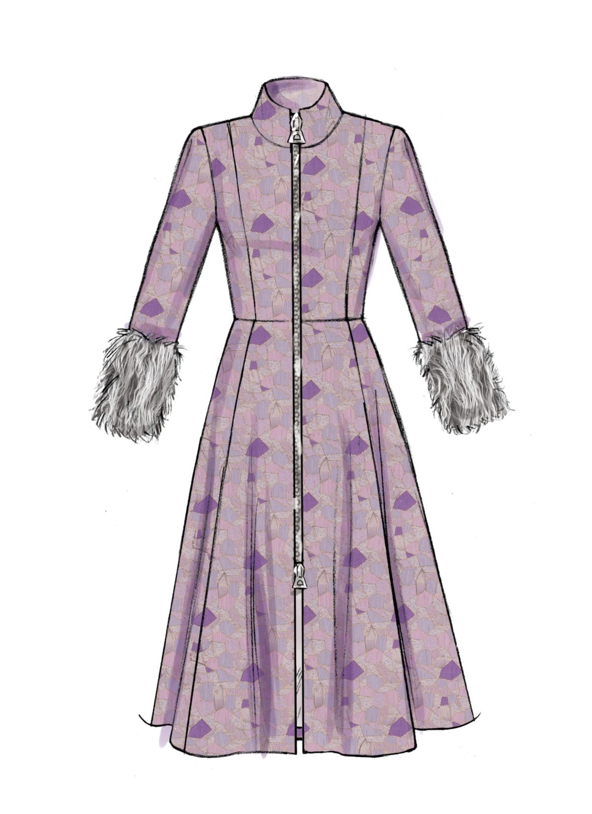 McCall's Sewing Pattern M7848 Misses'/Miss Petite and Women's/Women Petite Coats and Belt