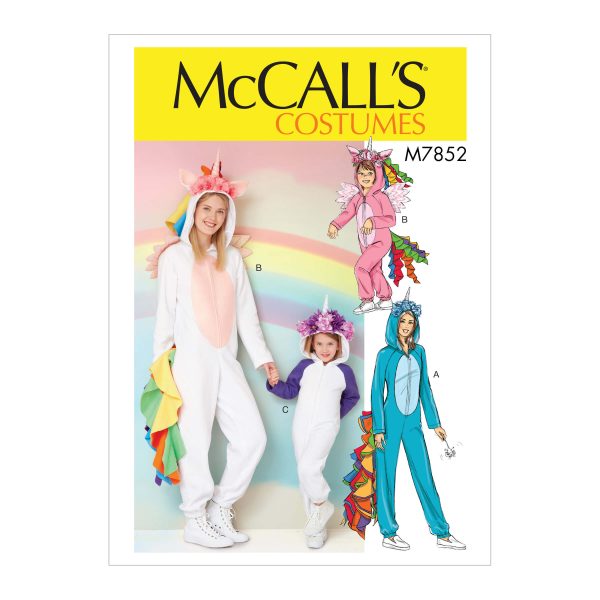 McCall's Sewing Pattern M7852 Miss/Children's/Girls' Costume