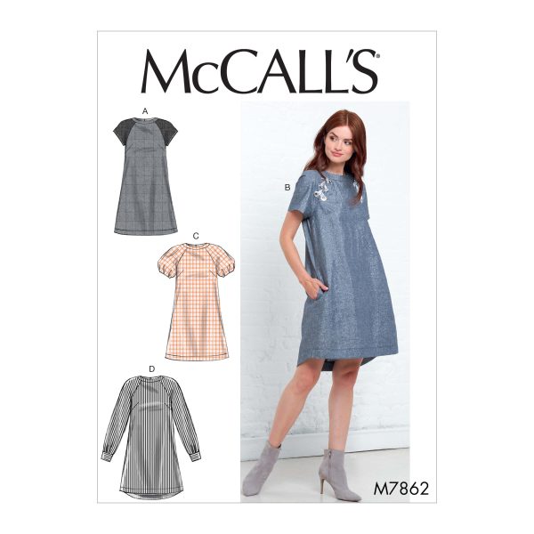 McCall's Sewing Pattern M7862 Misses' Dresses