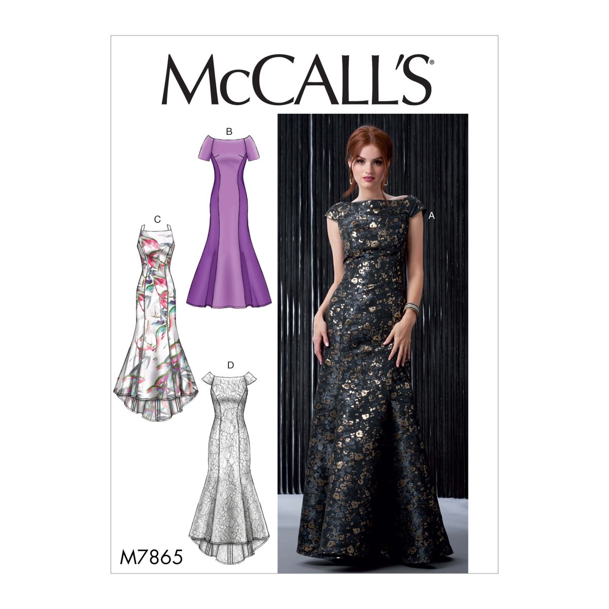 McCall's Sewing Pattern M7865 Misses' Dresses