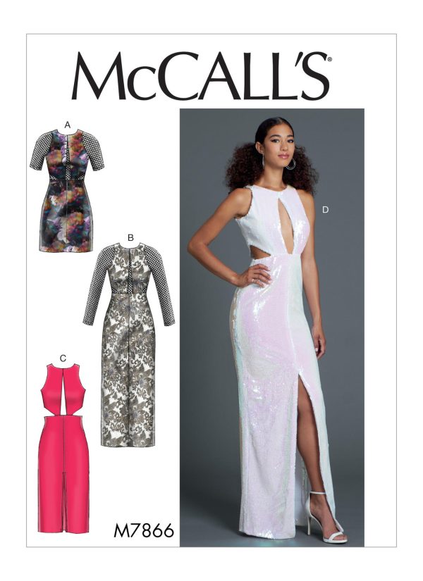 McCall's Sewing Pattern M7866 Misses' Dresses