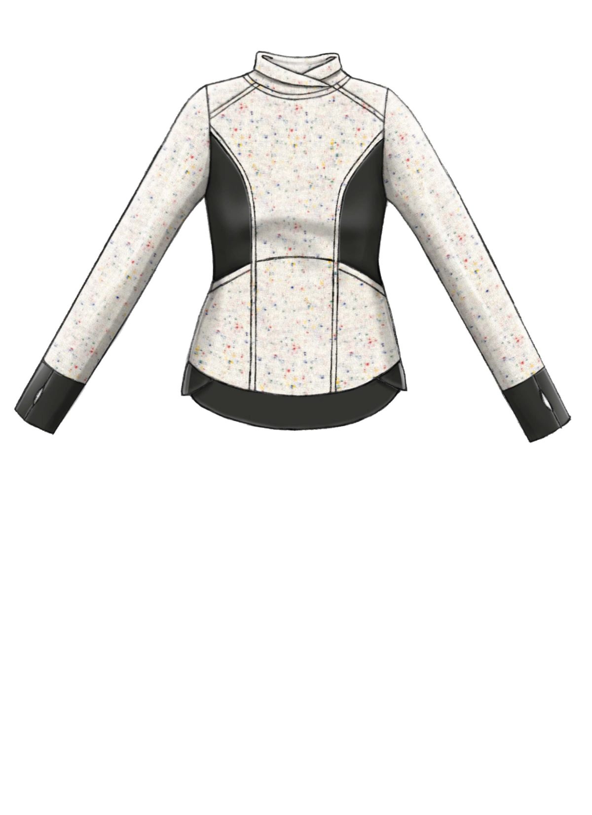 McCall's Sewing Pattern M7874 Misses' Tops and Leggings