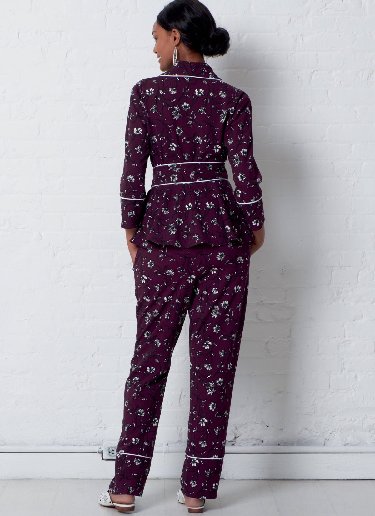 McCall's Sewing Pattern M7875 Misses' Jacket, Robe, Trousers and Belt