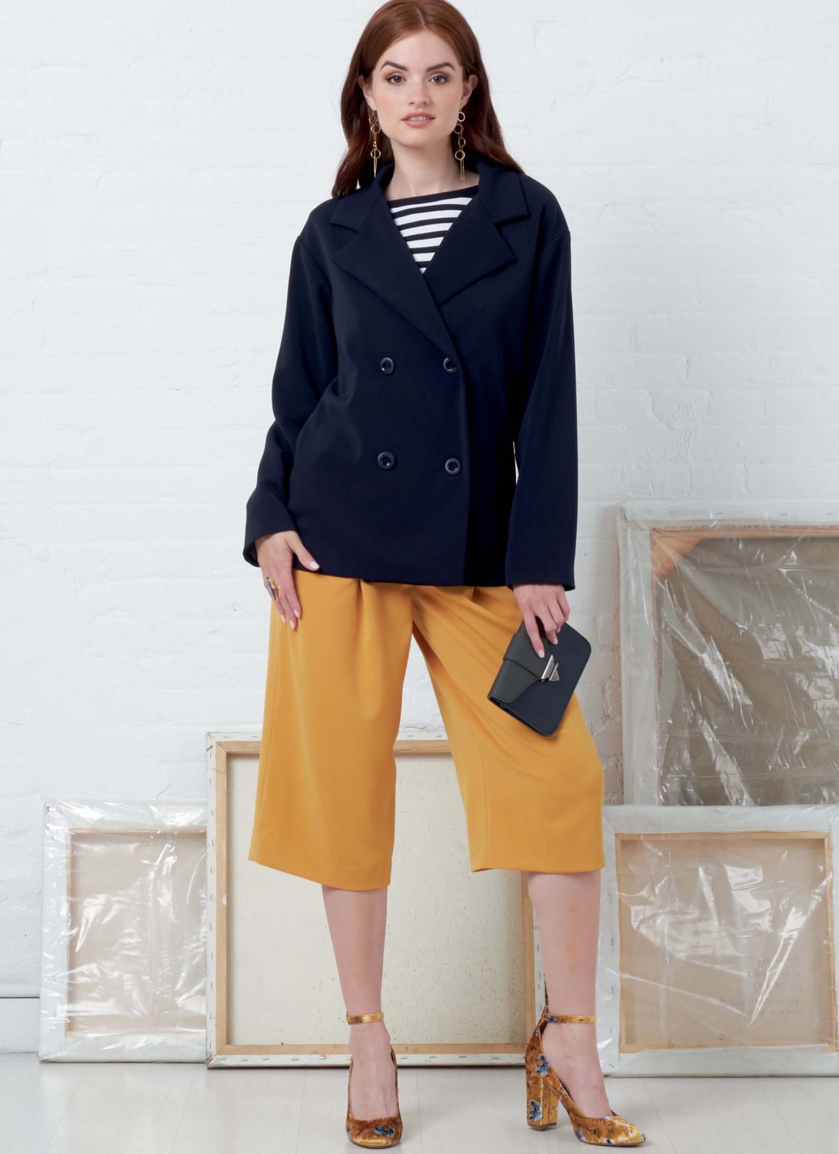 McCall's Sewing Pattern M7876 Misses' Jackets and Trousers