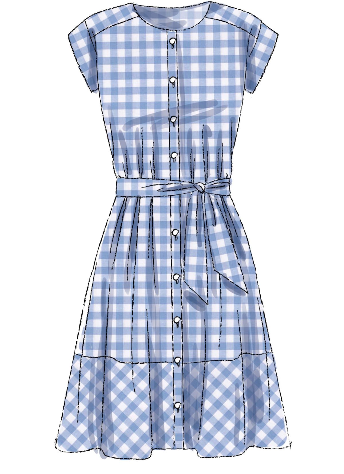 McCall's Sewing Pattern M7889 Misses' Tops and Dresses