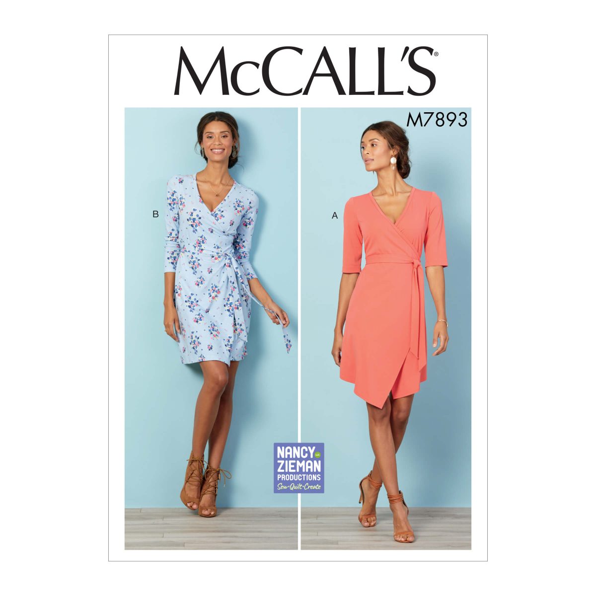 McCall's Sewing Pattern M7893 Misses/Women's Dresses