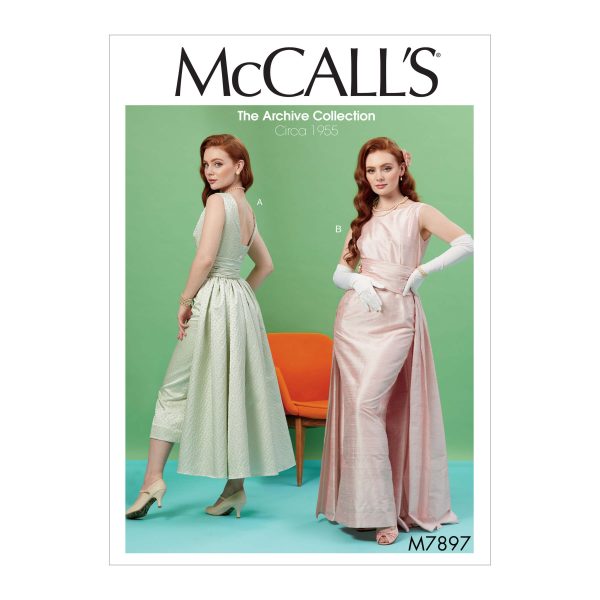 McCall's Sewing Pattern M7897 Misses' Dresses