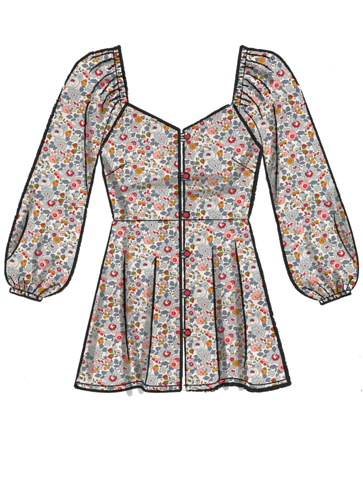McCall's Sewing Pattern M7902 Misses' Tops
