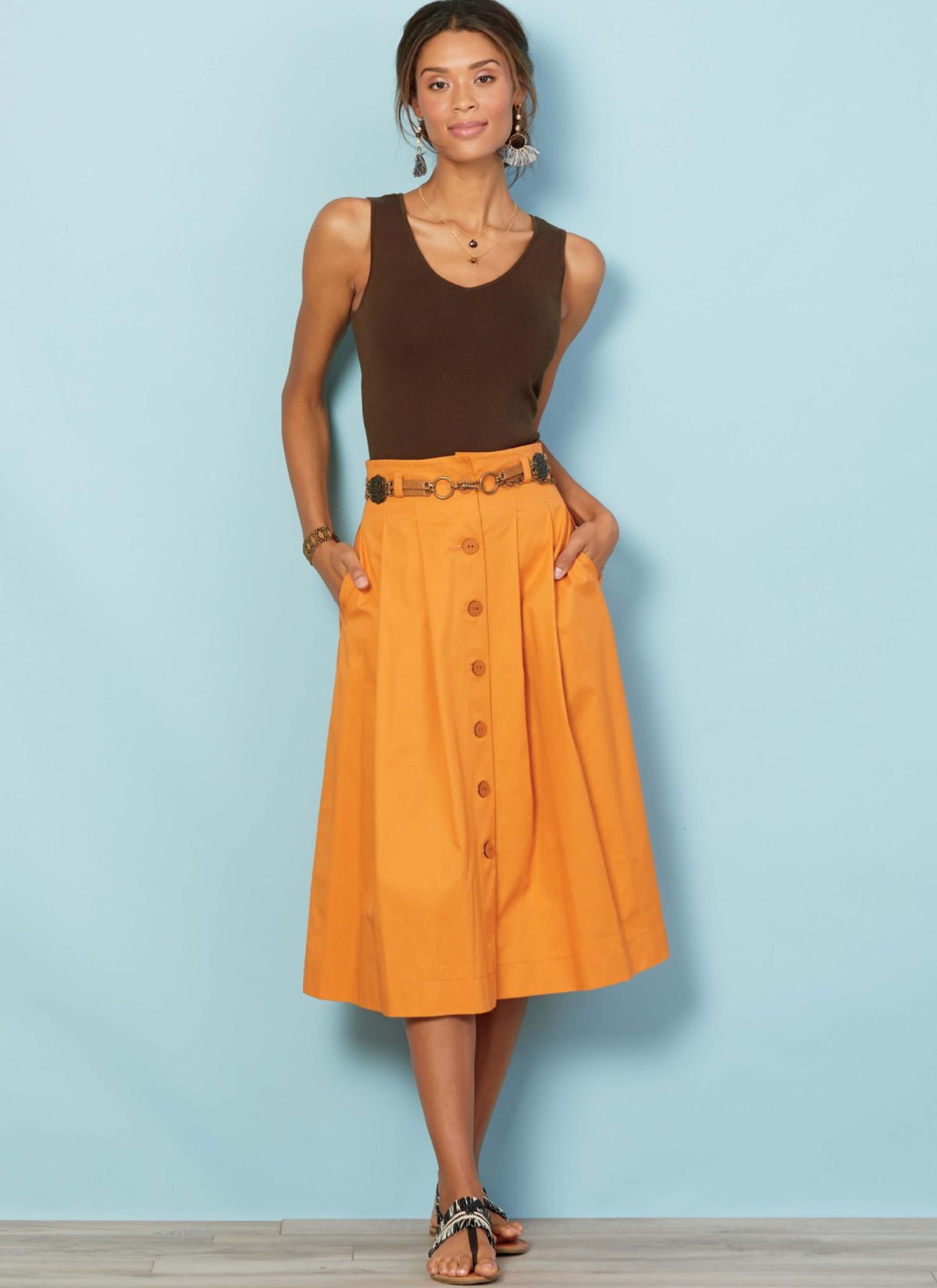 McCall's Sewing Pattern M7906 Misses' Skirts
