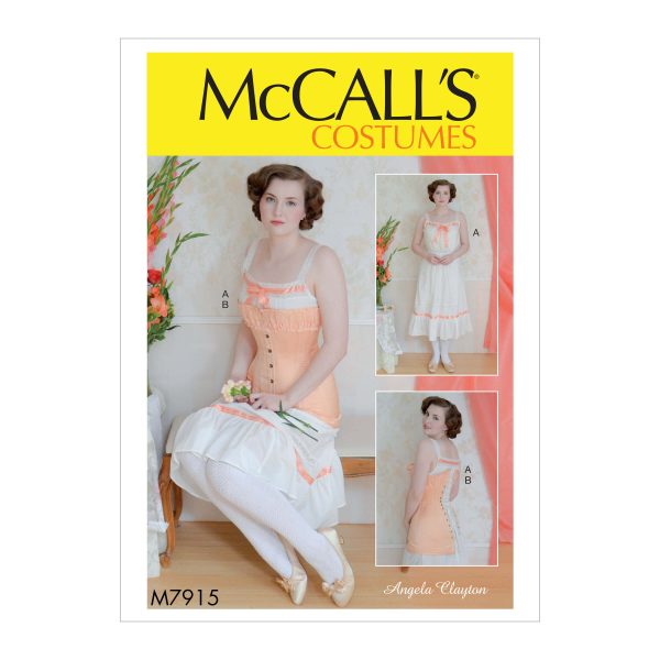 McCall's Sewing Pattern M7915 Misses' Costume by Angela Clayton