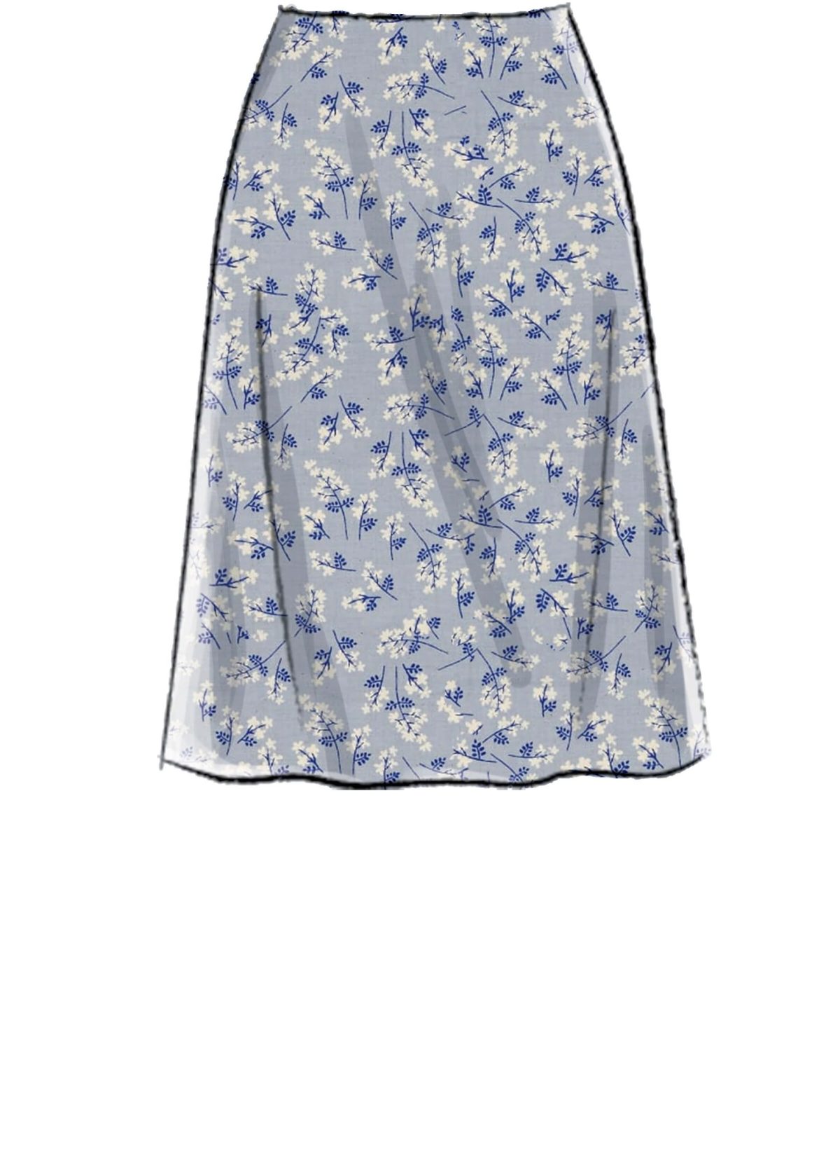 McCall's Sewing Pattern M7931 Misses' Skirts