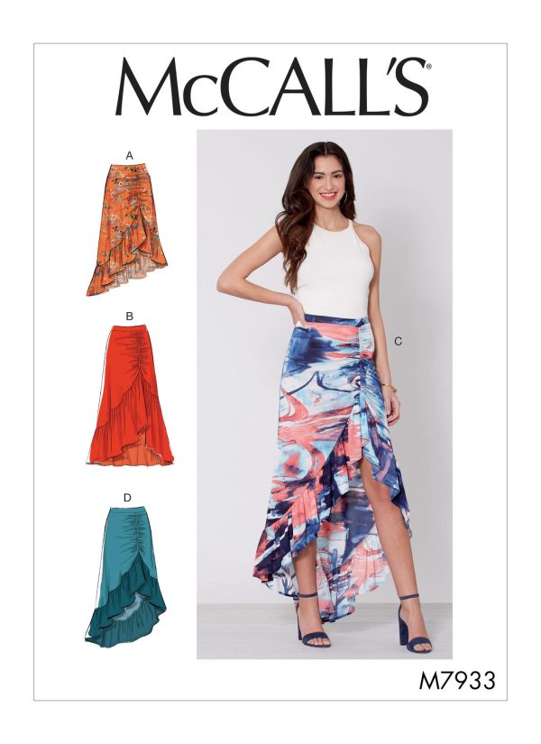 McCall's Sewing Pattern M7933 Misses' Skirts