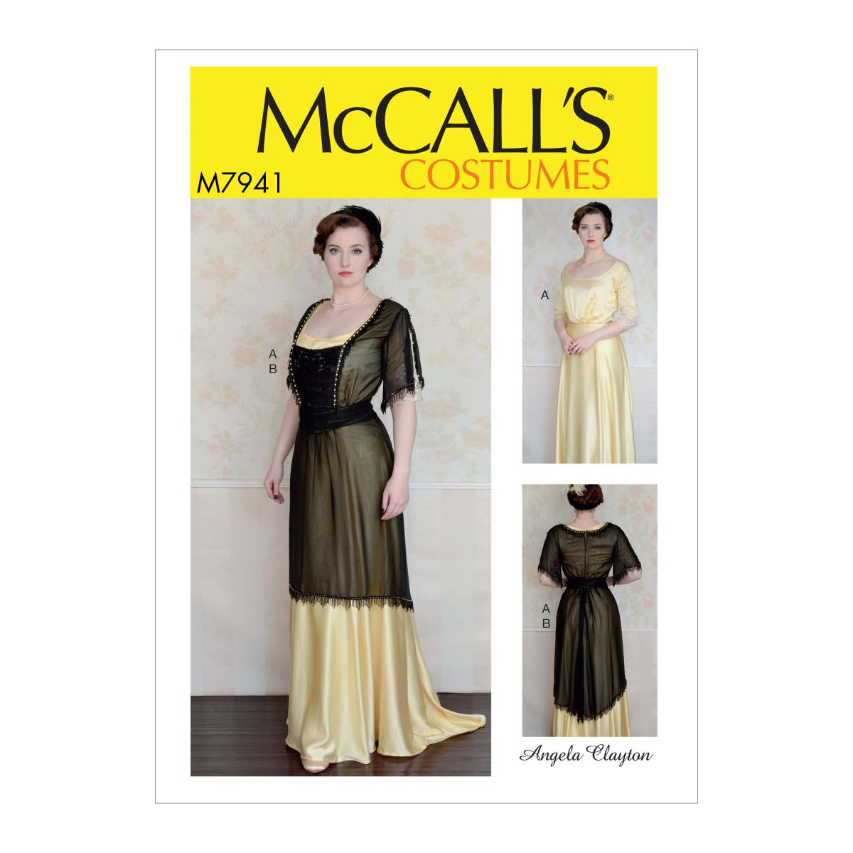 McCall's Sewing Pattern M7941 Misses' Costume by Angela Clayton