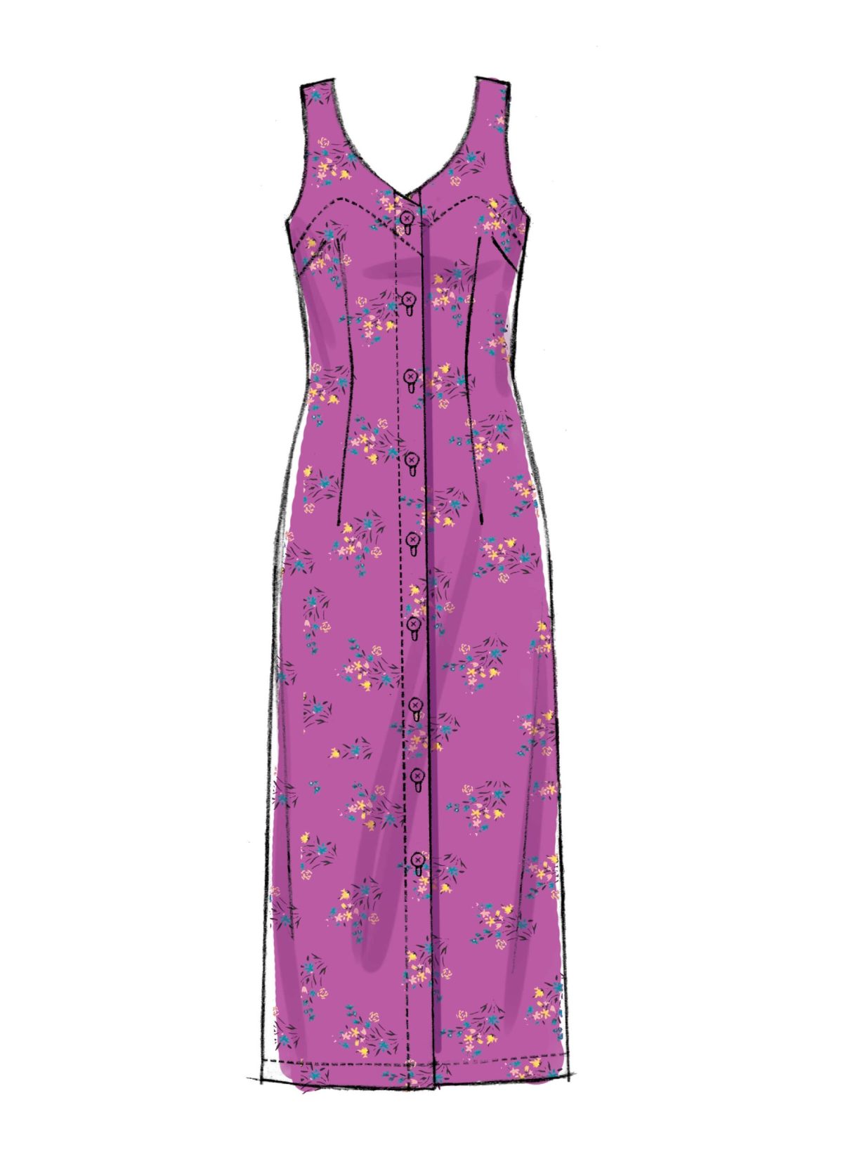 McCall's Sewing Pattern M7944 Misses'/Women's Dresses