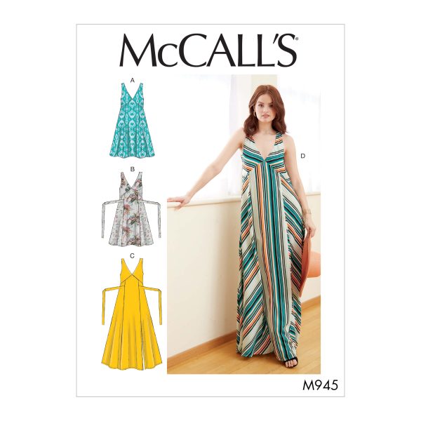 McCall's Sewing Pattern M7945 Misses' Dresses
