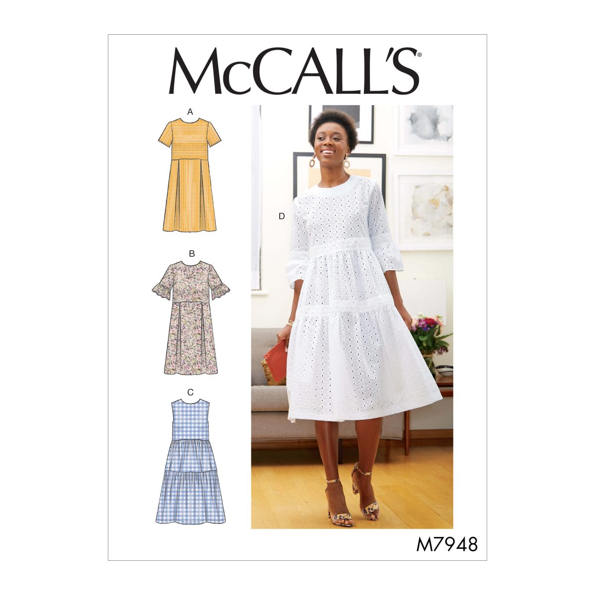 McCall's Sewing Pattern M7948 Misses' Dresses