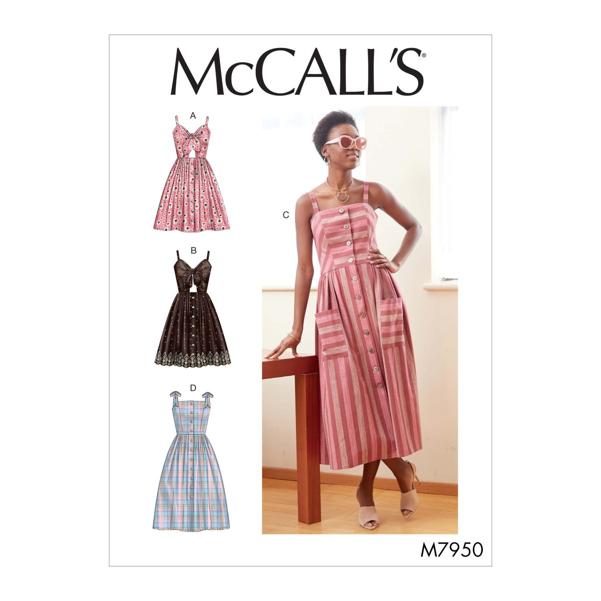 McCall's Sewing Pattern M7950 Misses' Dresses