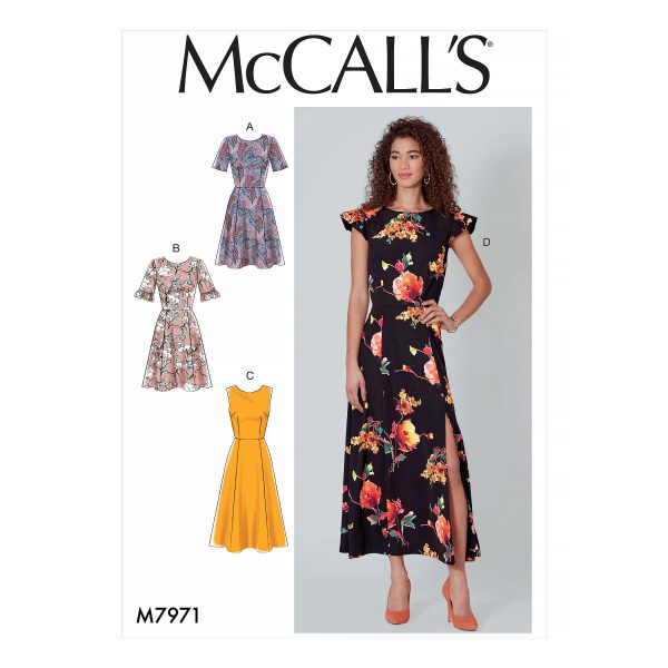 McCall's Sewing Pattern M7971 Misses' Dresses