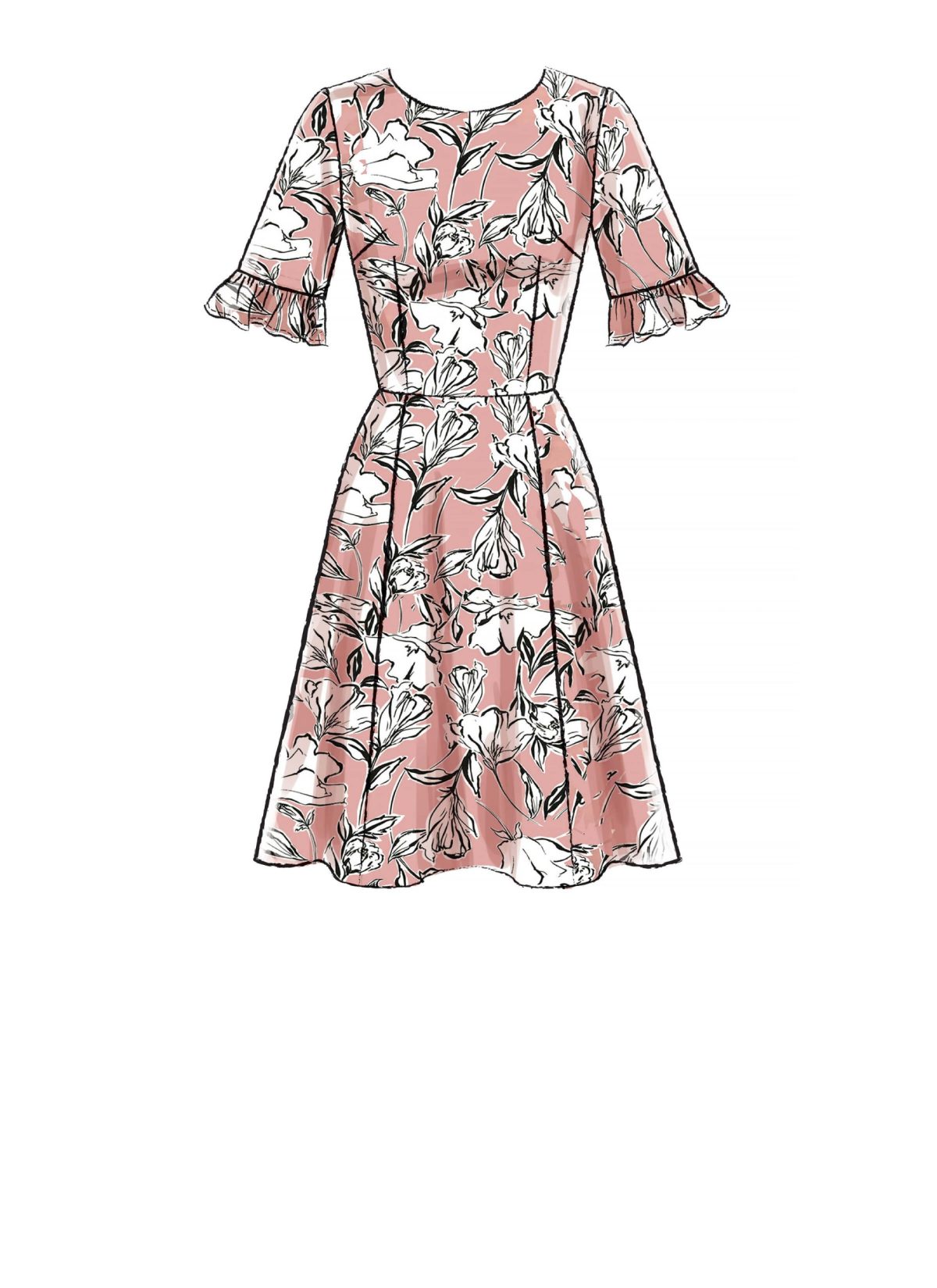 McCall's Sewing Pattern M7971 Misses' Dresses