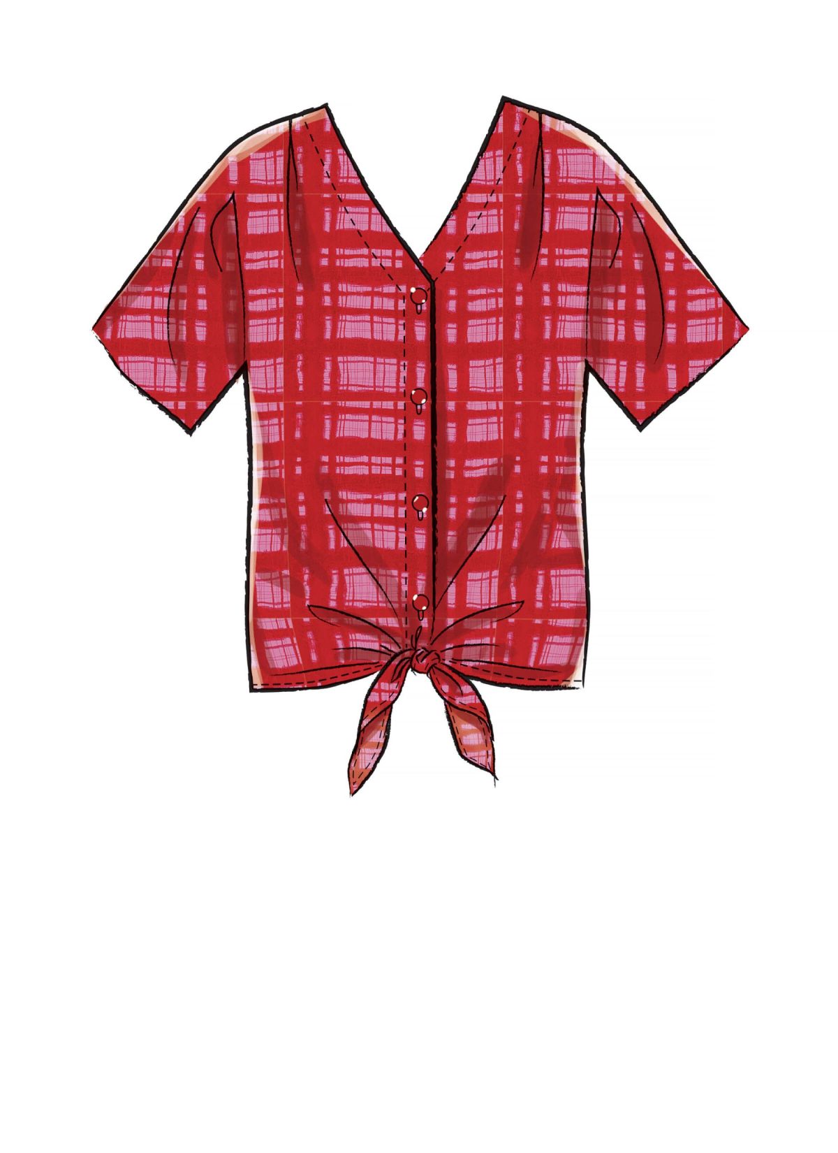 McCall's Sewing Pattern M7976 Misses' Tops