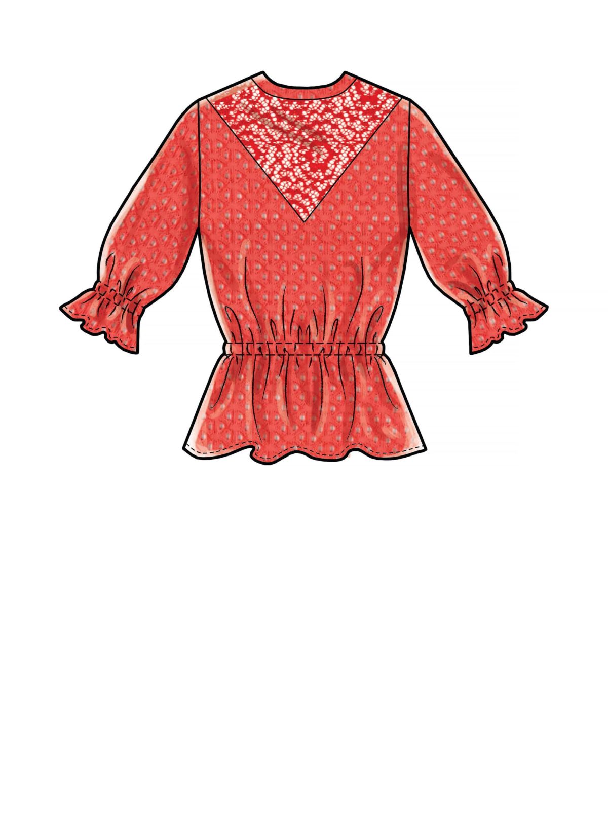 McCall's PDF Sewing Pattern M7977 Misses' Top