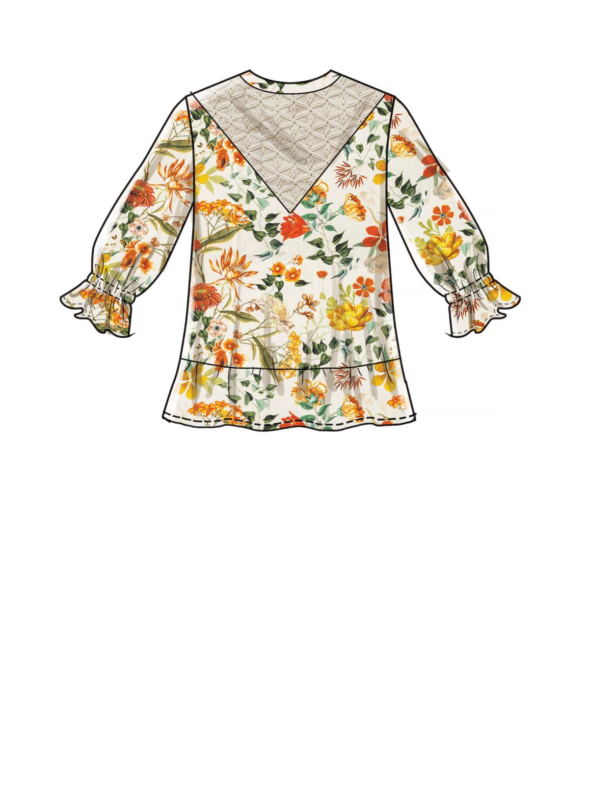 McCall's PDF Sewing Pattern M7977 Misses' Top