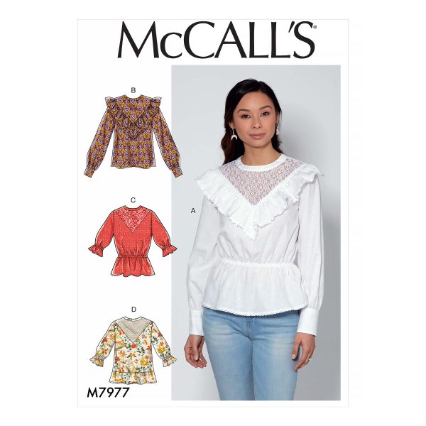 McCall's PDF Sewing Pattern M7977 Misses' Top