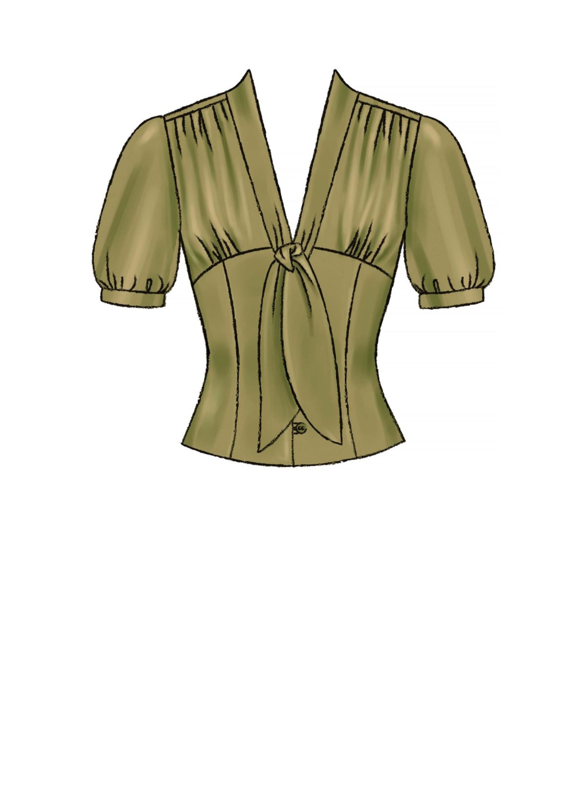 McCall's Sewing Pattern M7978 Misses' Tops