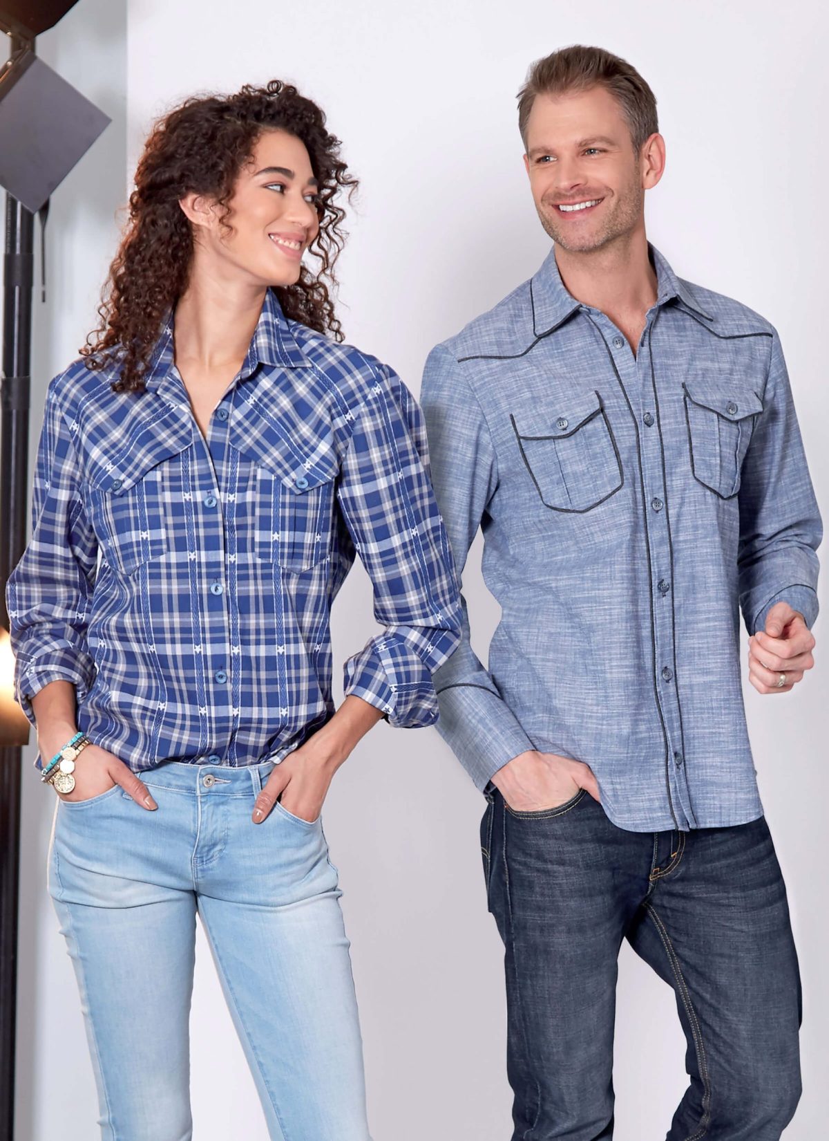 McCall's Sewing Pattern M7980 Misses' and Men's Shirts
