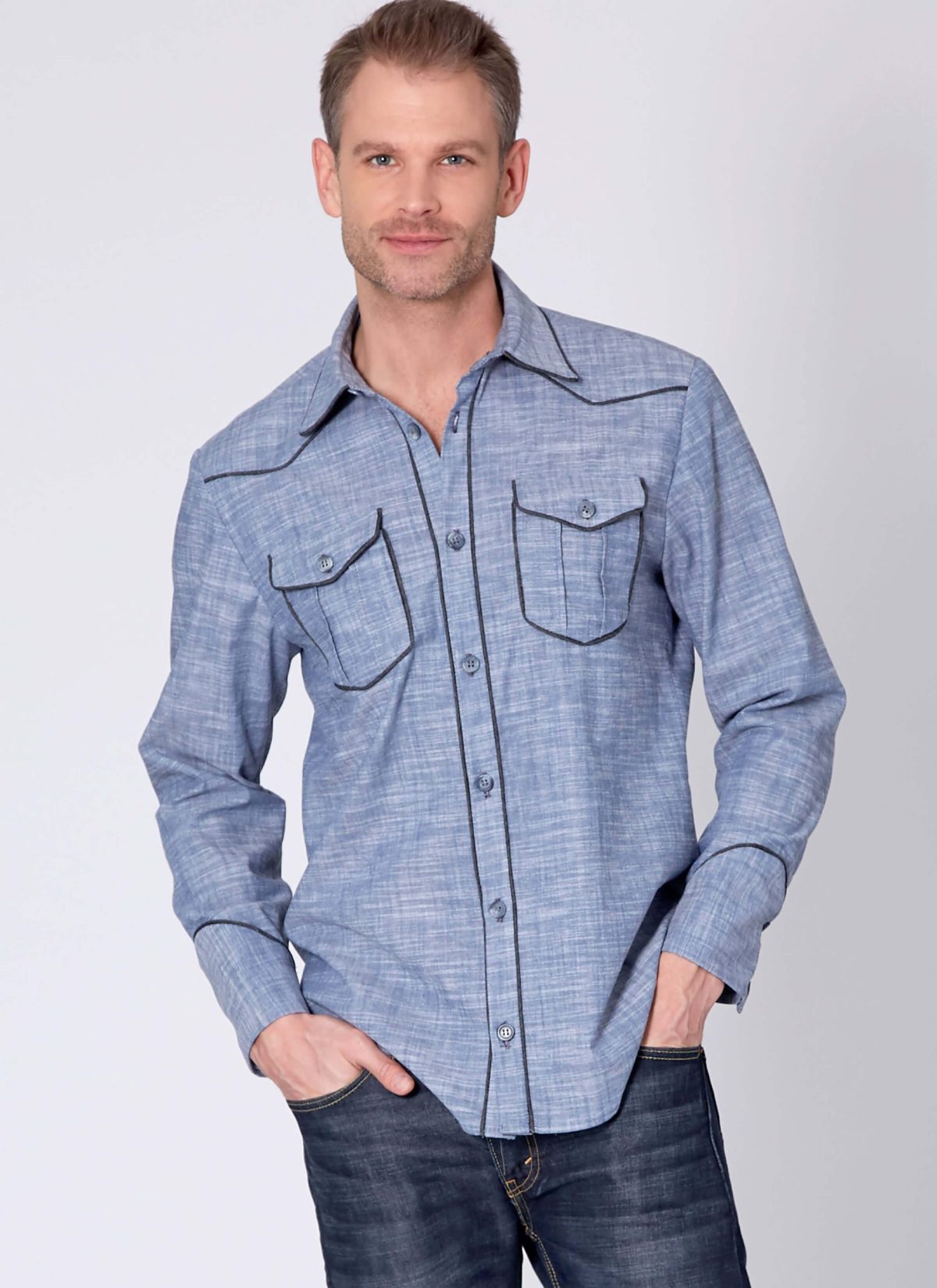 McCall's Sewing Pattern M7980 Misses' and Men's Shirts
