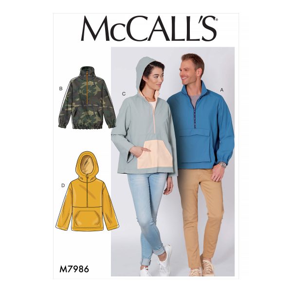 McCall's Sewing Pattern M7986 Misses' and Men's Jackets