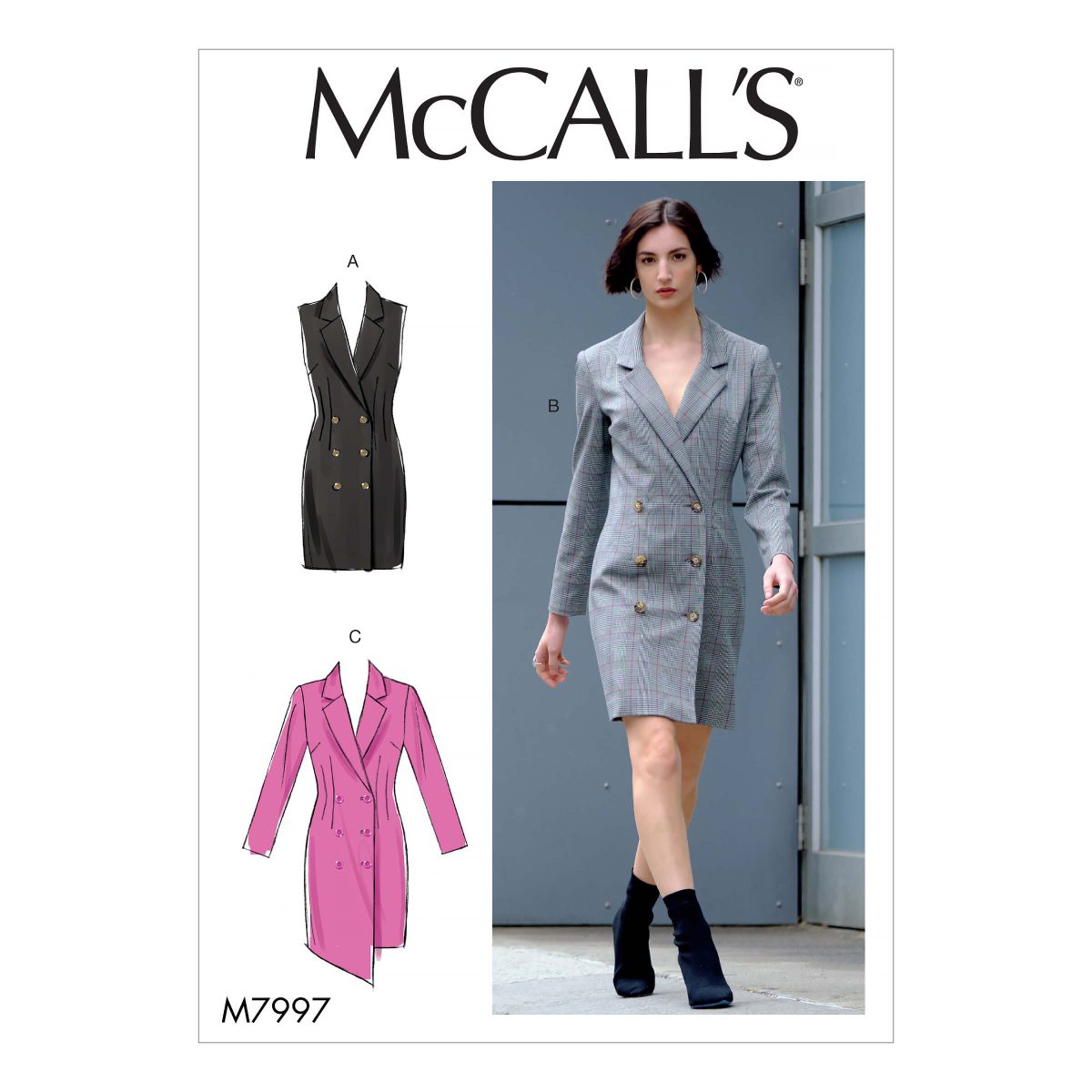 McCall's Sewing Pattern M7997 Misses' Dresses