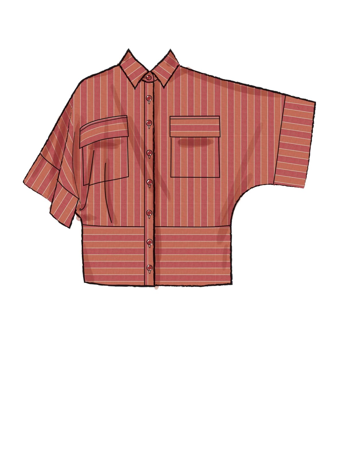 McCall’s Sewing Pattern M8001 Misses' Tops